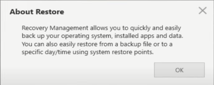 Acer Recovery Management PC zurücksetzen - 2