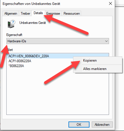 Aktualisieren Sie den WD-Gerätetreiber