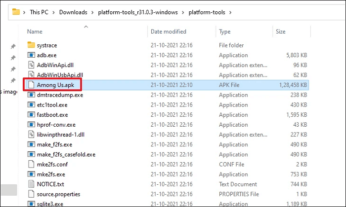 APK-Dateien herunterladen und in Windows 11 platzieren