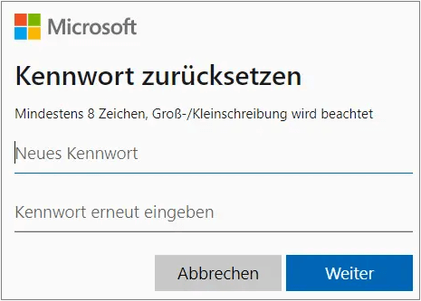 Microsoft Edge Passwörter zurücksetzen - Schritt 5