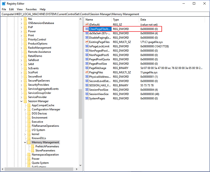 Die Registrierung ändern - Schritt 3