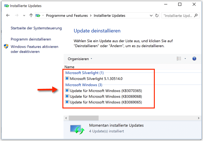 Windows Update Durchführen überprüfen Und Entfernen 2024 Anleitung Easeus