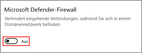 Windows Defender deaktivieren
