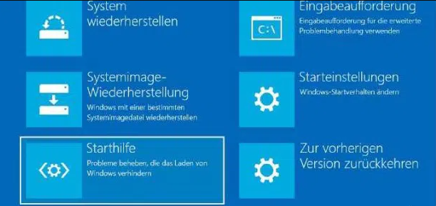 Windows Starthilfe