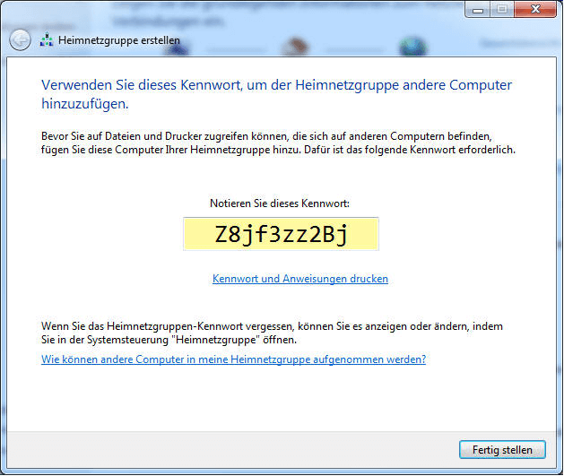 Das Kennwort nortieren