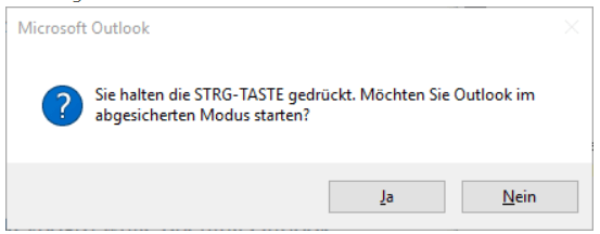 Führen Sie den abgesicherten Modus aus