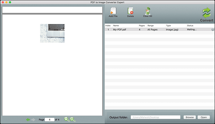 Bilder aus PDF-Dateien extrahieren - PDF to Image Converter Expert