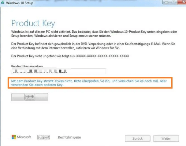 wählen Sie die primäre Partition und klicken Sie auf Weiter