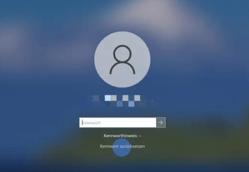 Passwort zurücksetzen