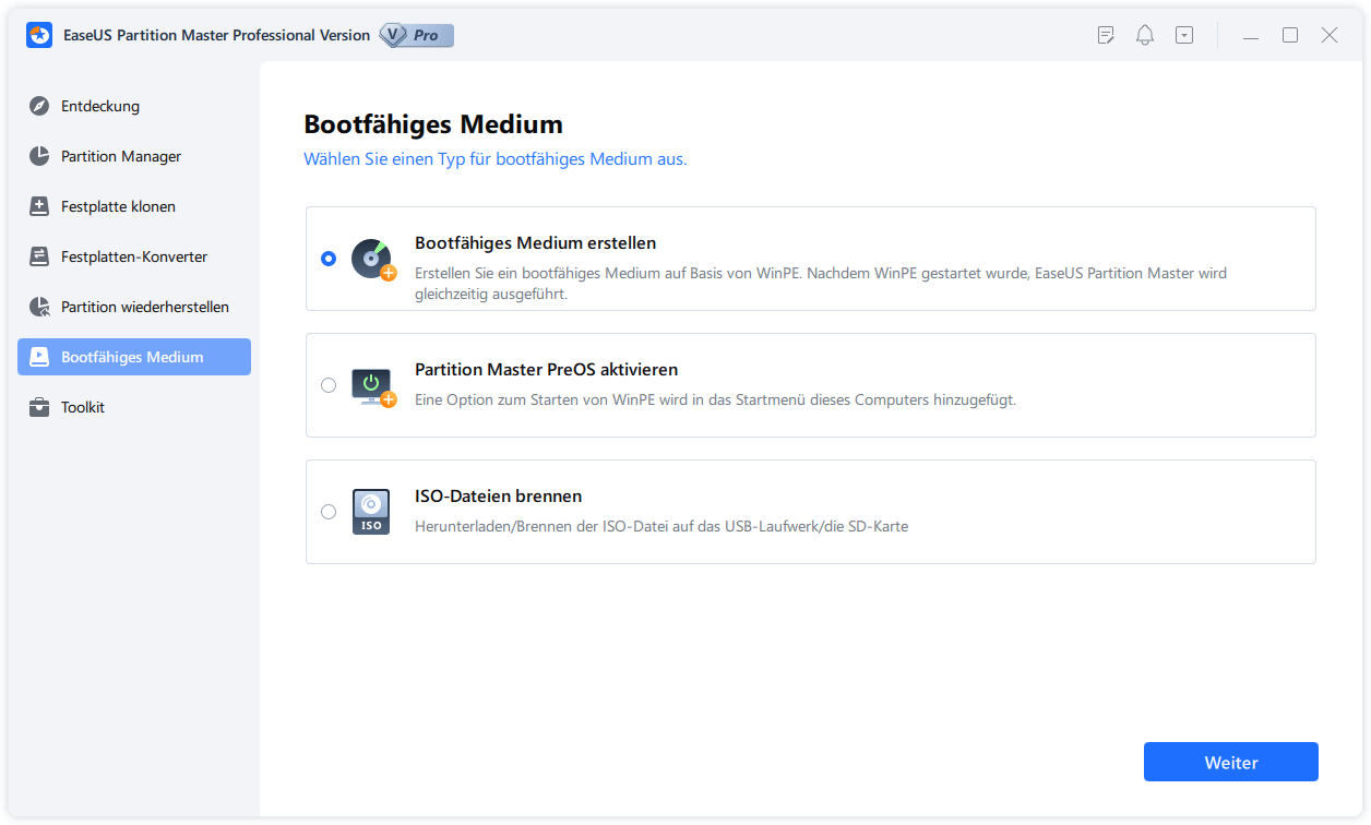 bootfähigen USB-Stick erstellen -1