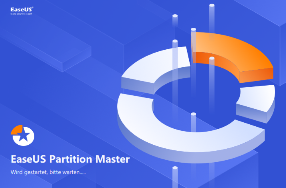 EaseUS Partition Master starten