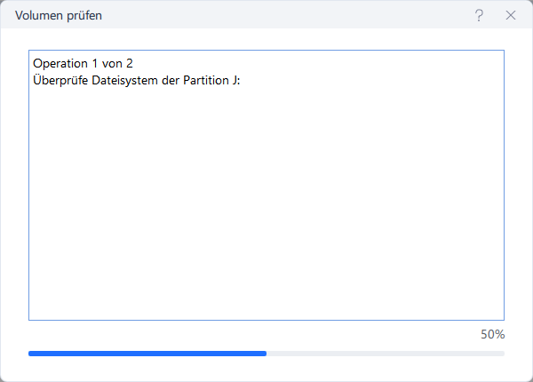 Zusammenzuführende Partitionen auswählen