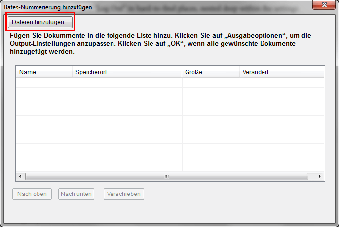 Andere PDF-Dateien hinzufügen