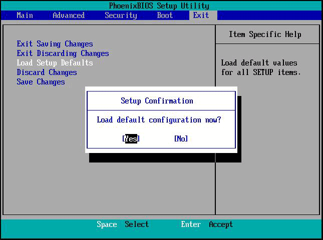 Die BIOS-Stellungen zurücksetzen oder upgraden