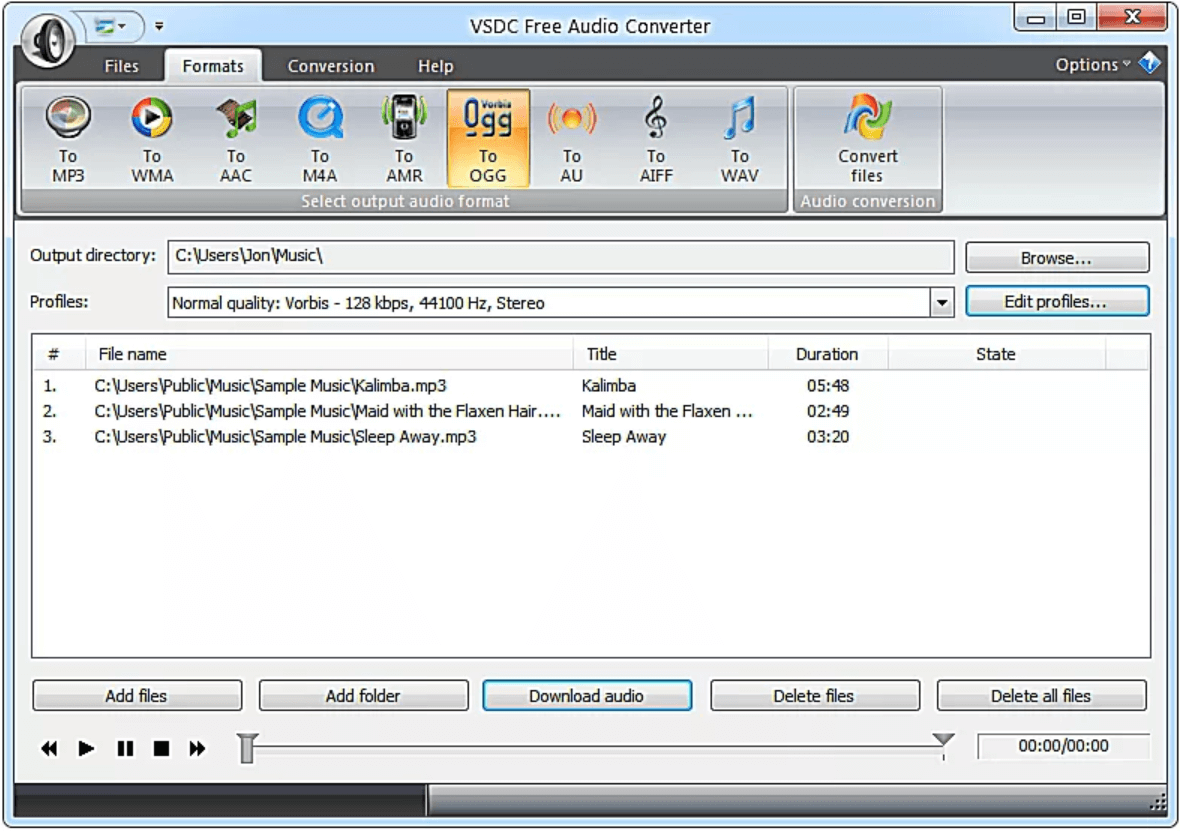 Vsdc free audio converter как пользоваться