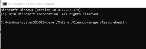 DISM-Befehl ausführen