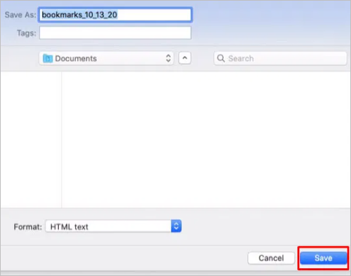 Speichern-Schaltfläche