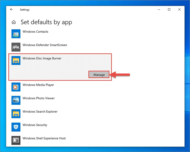 Windows Disc-Image-Brenner