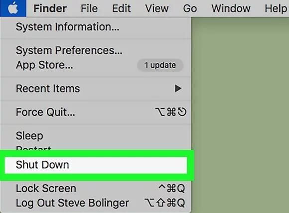 Systemverwaltung zurücksetzen - 2