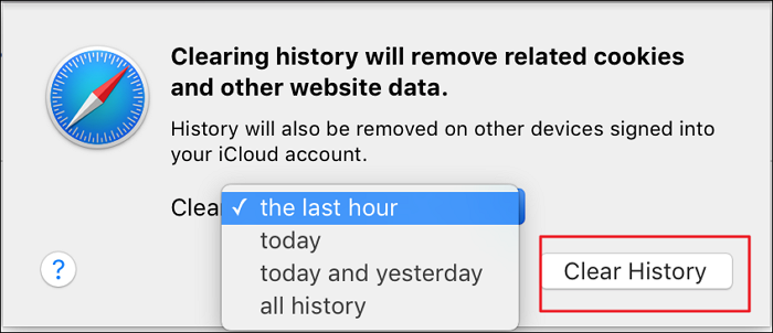 Safari-Verlauf löschen