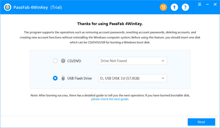 PassFab 4WinKey