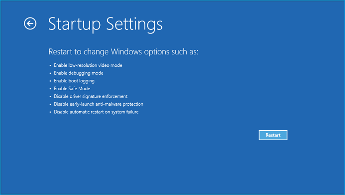Starten Sie den PC im abgesicherten Modus neu