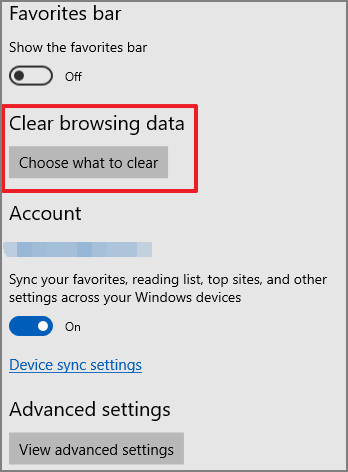 Zu löschende Daten auswählen