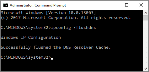 Cache über CMD löschen