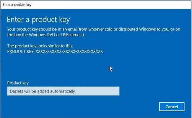 Windows 11 Produktaktivierung
