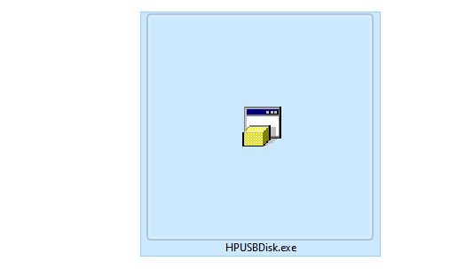 Starten Sie das HP USB-Datenträger-Forma-Tool