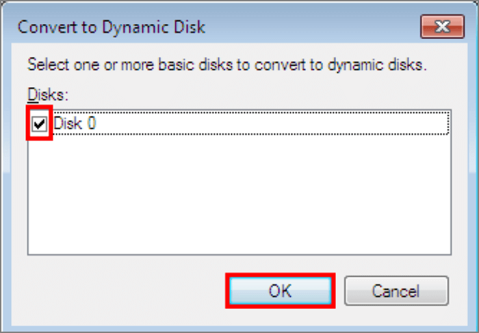 Konvertieren wählen
