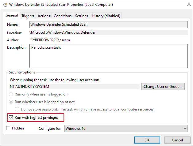 Antimalware-Dienst ausführbare hohe Festplatte
