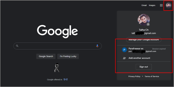 Weiteres Konto hinzufügen