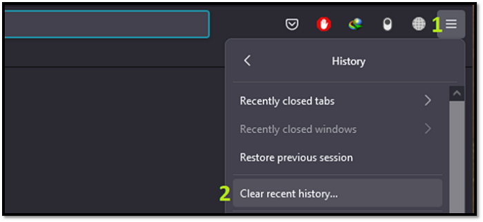 Browserverläufe löschen