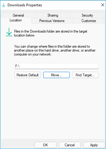 Auf Anwendung klicken