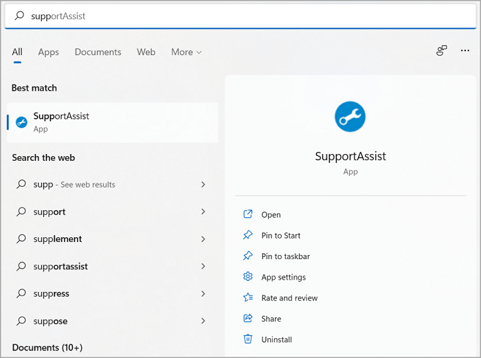Dell Supportassistent