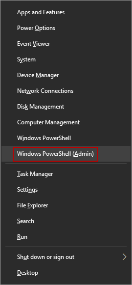 Windows Powershell-Administrator