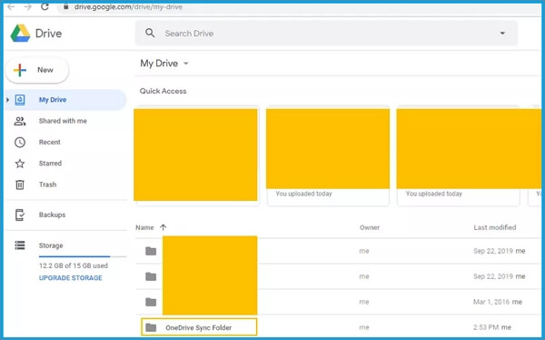 Erstellen Sie einen Ordner in Google Drive