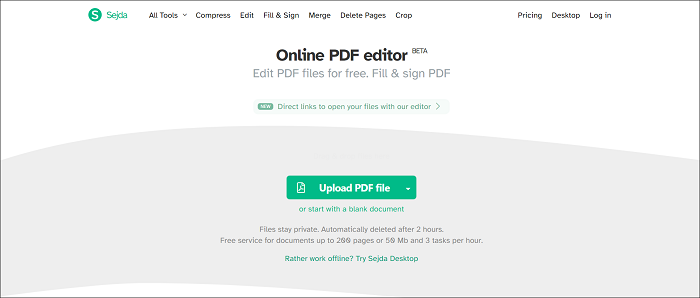 So erstellen Sie eine interaktive PDF-Datei mit einem Online-Tool